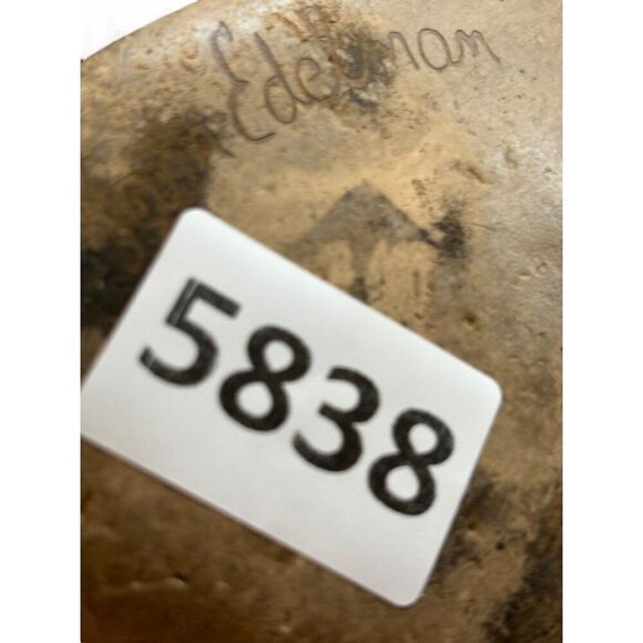 Sam Edelman Alva Tan Leather Peep-Toe Heeled Sandals Size 7.5 Zipper Closure Cut - Picture 13 of 13